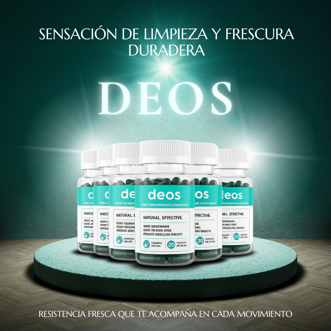 👃🏼 DEOS, DESODORANTE INTERNO: ELIMINA TODOS LOS MALOS OLORES DE RAÍZ
