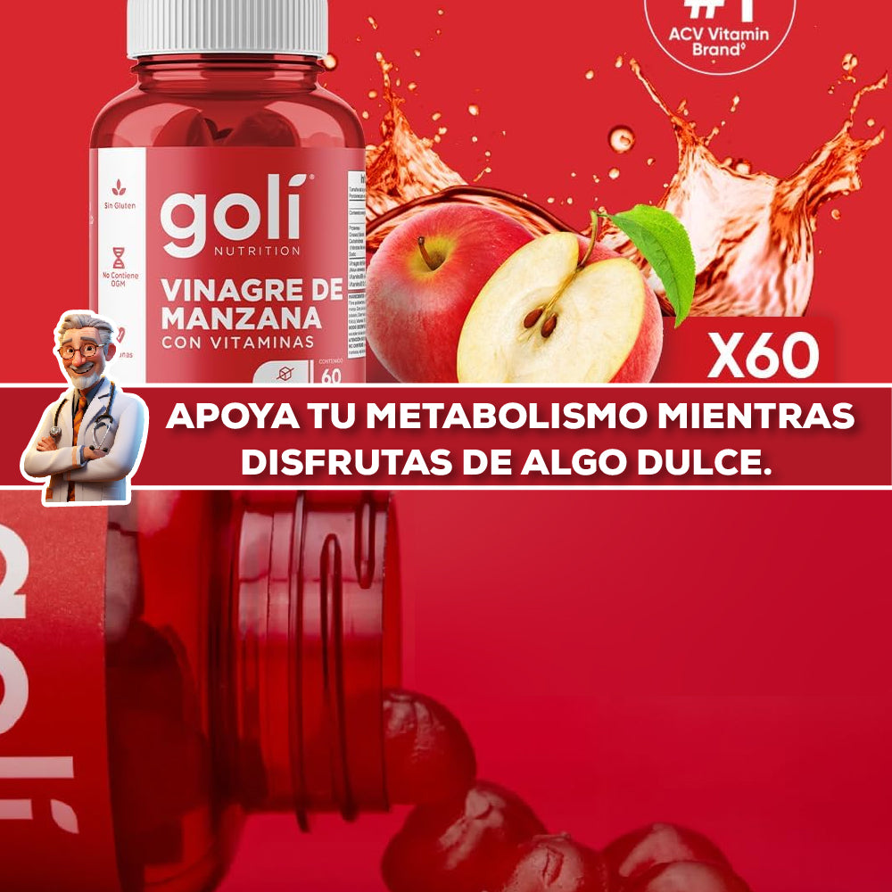 GOMITAS DE VINAGRE DE MANZANA