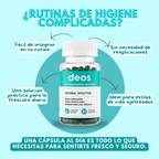 👃🏼 DEOS, DESODORANTE INTERNO: ELIMINA TODOS LOS MALOS OLORES DE RAÍZ
