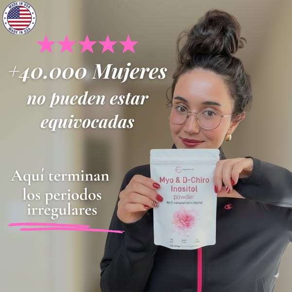 Myo & D-Chiro Inositol™: Equilibrio Hormonal Femenino
