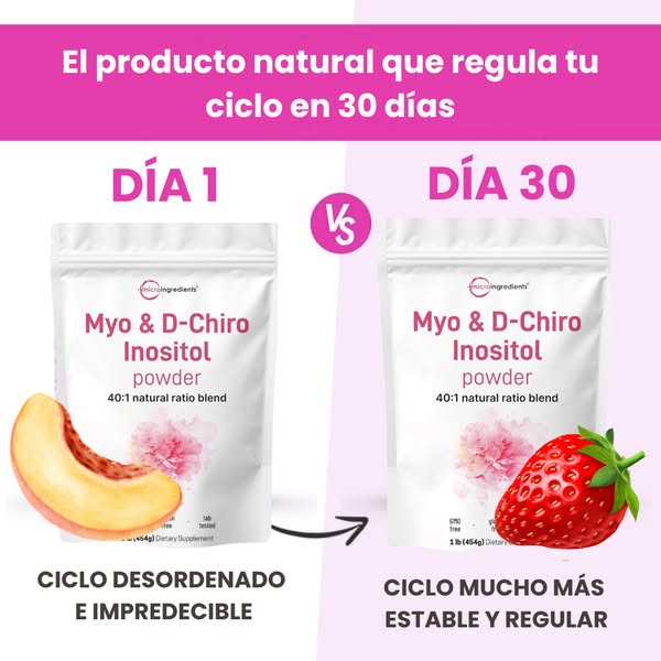 Myo & D-Chiro Inositol™: Equilibrio Hormonal Femenino