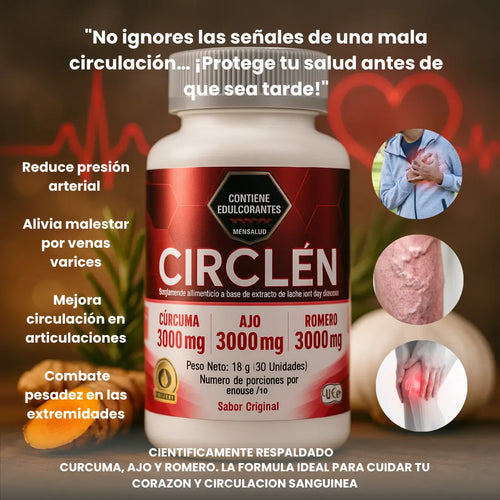 Circlen - Di adiós a tus problemas circulatorios