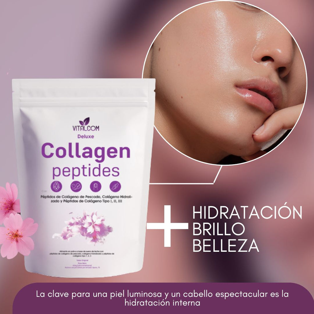 Deluxe Collagen Peptides: Piel Firme y Radiante en Días