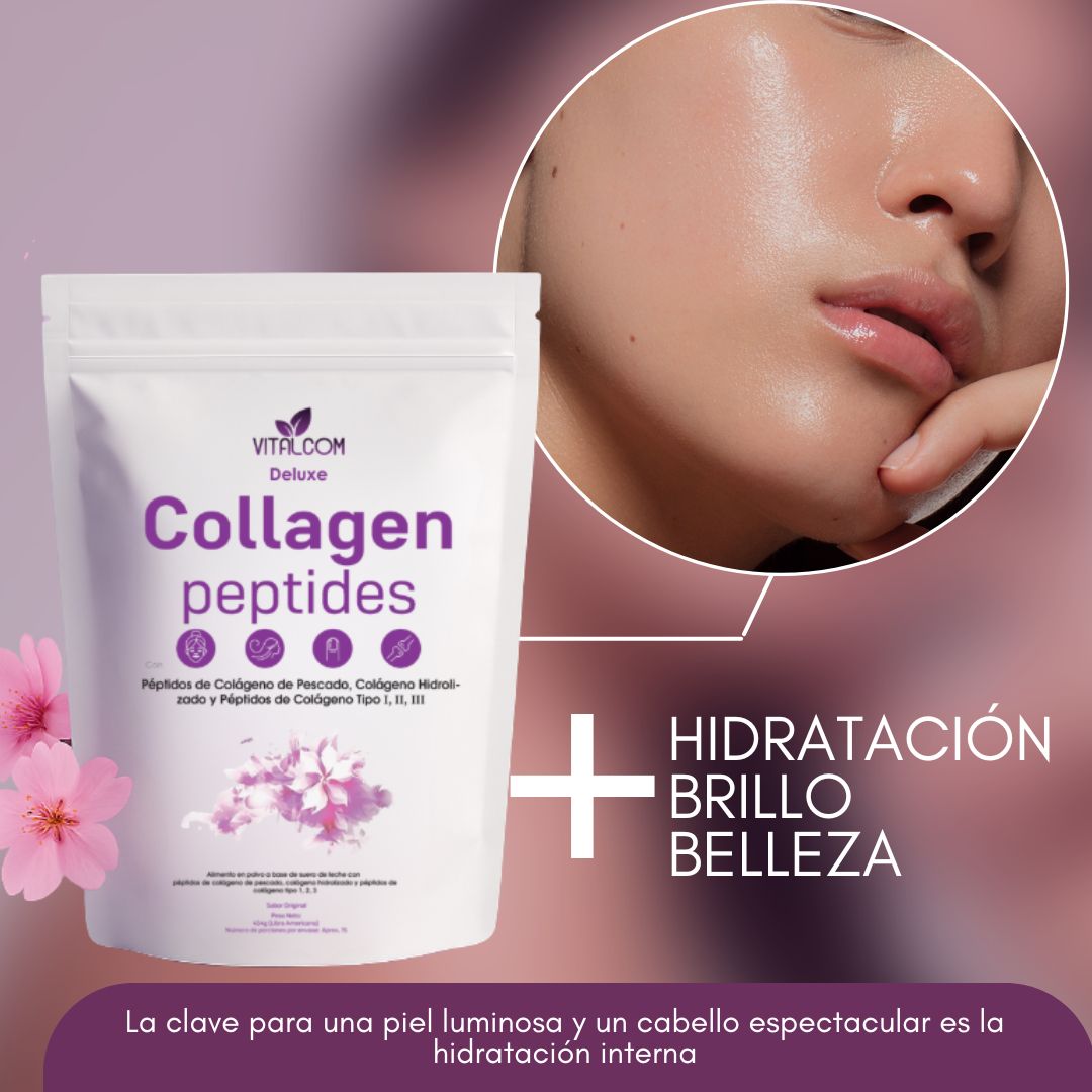 Deluxe Collagen Peptides: Piel Firme y Radiante en Días