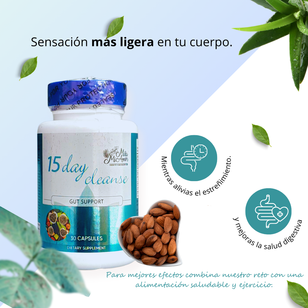 15 DAYS CLEANSE - Desintoxica tu cuerpo en 15 días