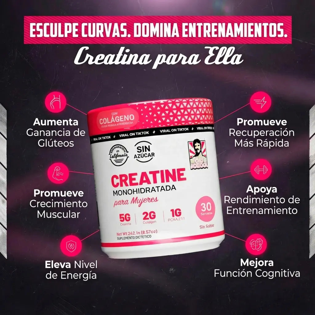 Creatina para mujeres
