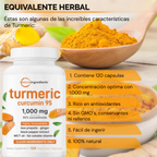 TURMERIC CURCUMIN 95% (Importado)