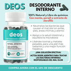 👃🏼 DEOS, DESODORANTE INTERNO: ELIMINA TODOS LOS MALOS OLORES DE RAÍZ